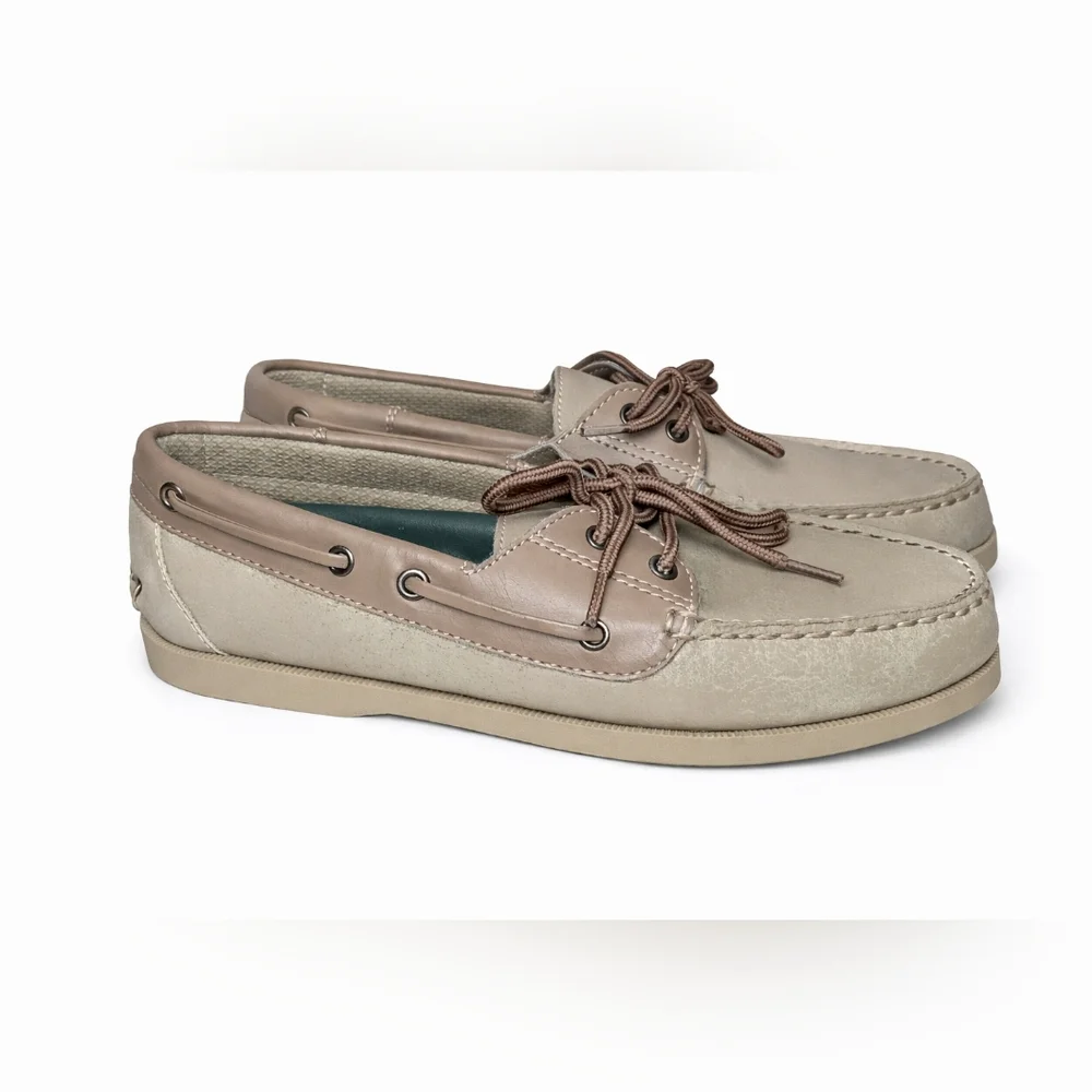 Wrangler Beige Men's Boat Loafers Slip On Shoes Size  US 8